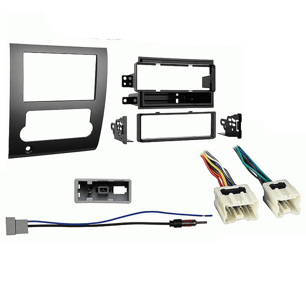 NEW fits 2008-UP NISSAN TITAN CAR STEREO INSTALL DASH KIT with WIRE HARNESS
